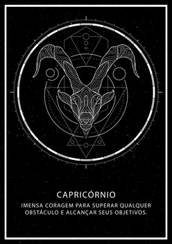 Capricórnio - Preta